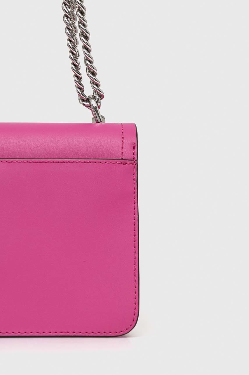 ostry różowy MICHAEL Michael Kors torebka skórzana