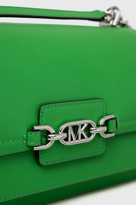zelená Kožená kabelka MICHAEL Michael Kors