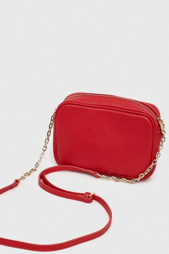 rdeča Usnjena torbica Patrizia Pepe