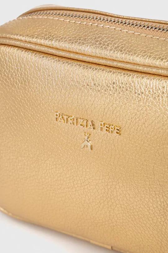 arany Patrizia Pepe bőr táska