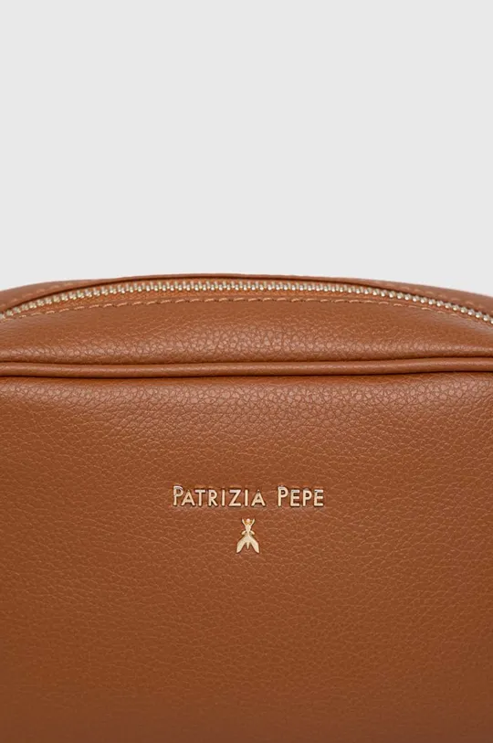 καφέ Δερμάτινη τσάντα Patrizia Pepe