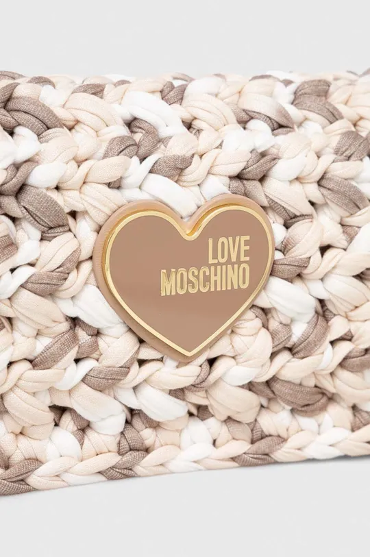 beżowy Love Moschino torebka