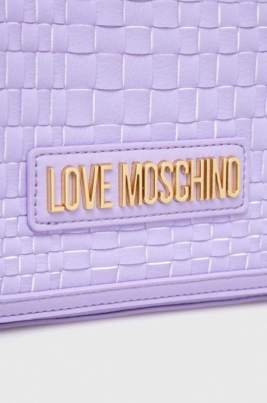 lila Love Moschino kézitáska