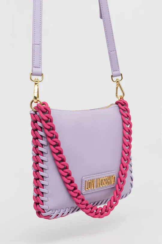 Love Moschino torebka fioletowy