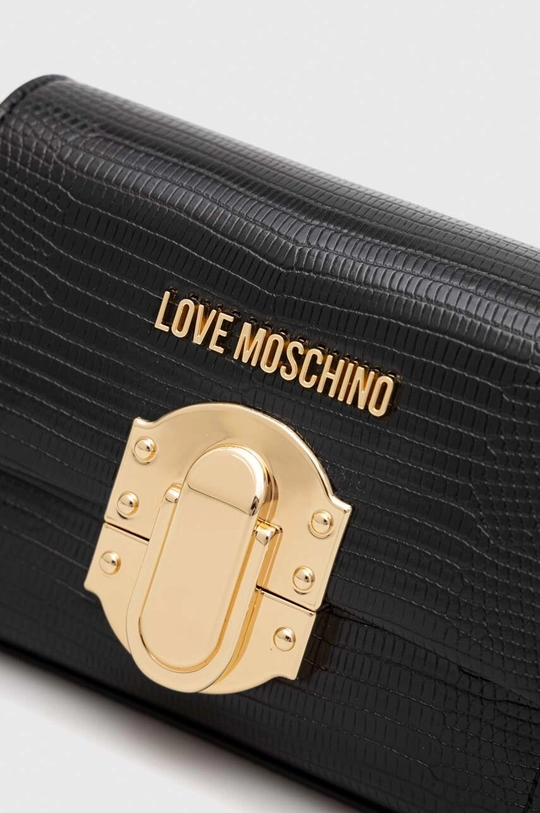 czarny Love Moschino torebka