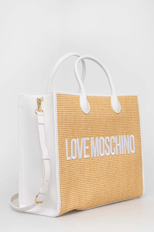 Love Moschino torebka beżowy