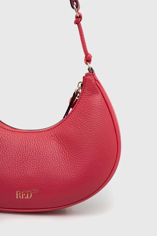 Δερμάτινη τσάντα Red Valentino  Φυσικό δέρμα