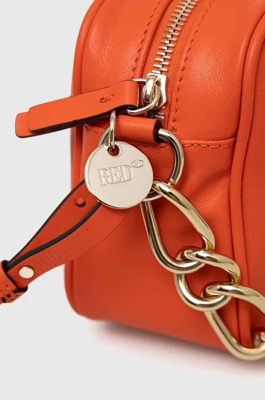 narancssárga Red Valentino bőr táska