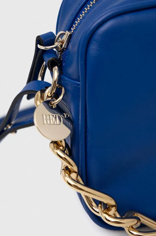 блакитний Шкіряна сумочка Red Valentino