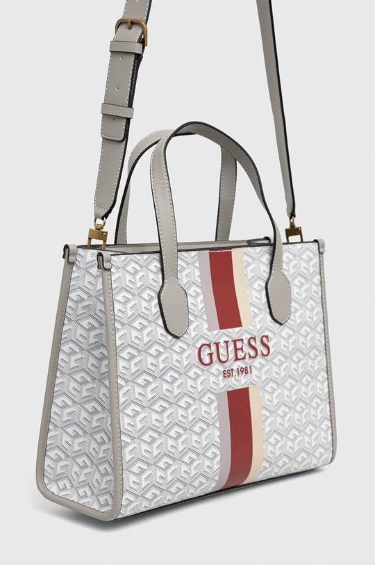 Kabelka Guess SILVANA biela