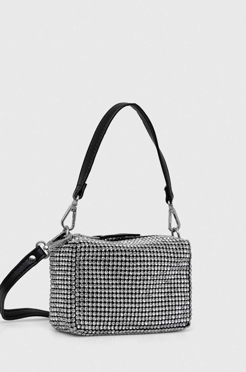 Kabelka Steve Madden Bnoble-C stříbrná