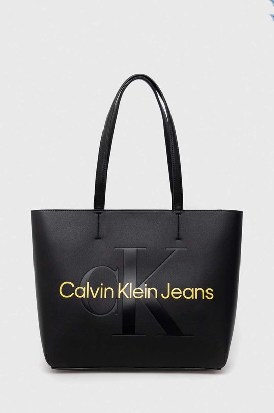 čierna Kabelka Calvin Klein Jeans Dámsky