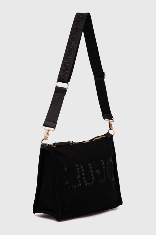 Bavlněná kabelka Liu Jo černá