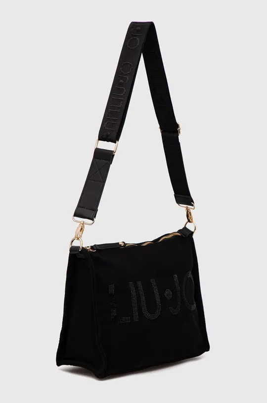 Βαμβακερή τσάντα Liu Jo μαύρο