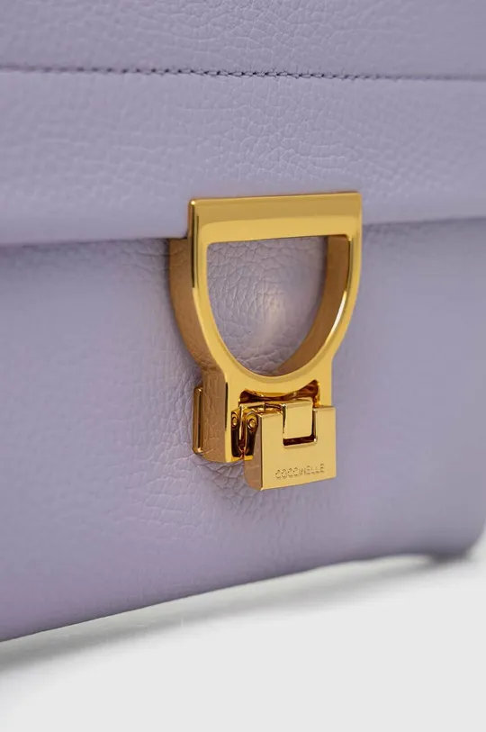 фіолетовий Шкіряна сумочка Coccinelle