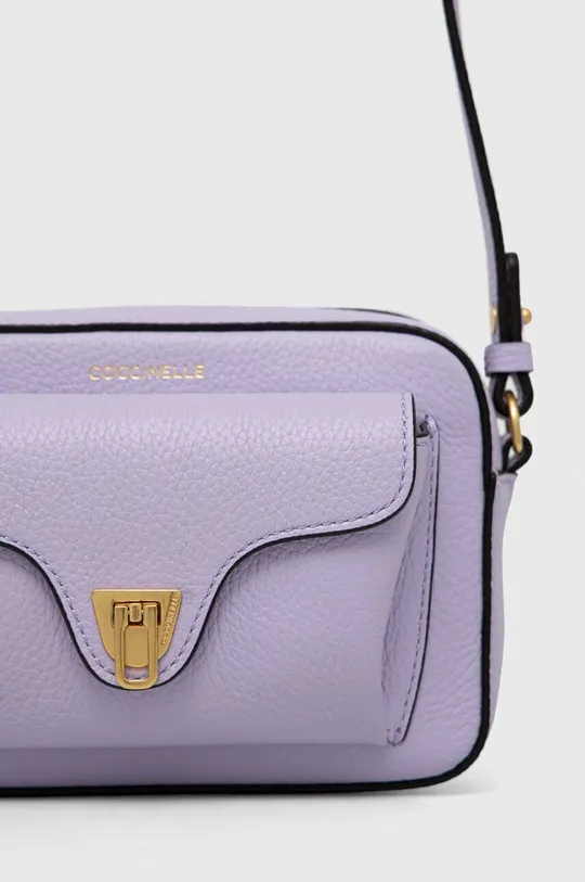 фіолетовий Шкіряна сумочка Coccinelle