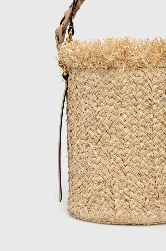 Пляжная корзина Coccinelle Hydole  Текстильный материал, Натуральная кожа, Рафия