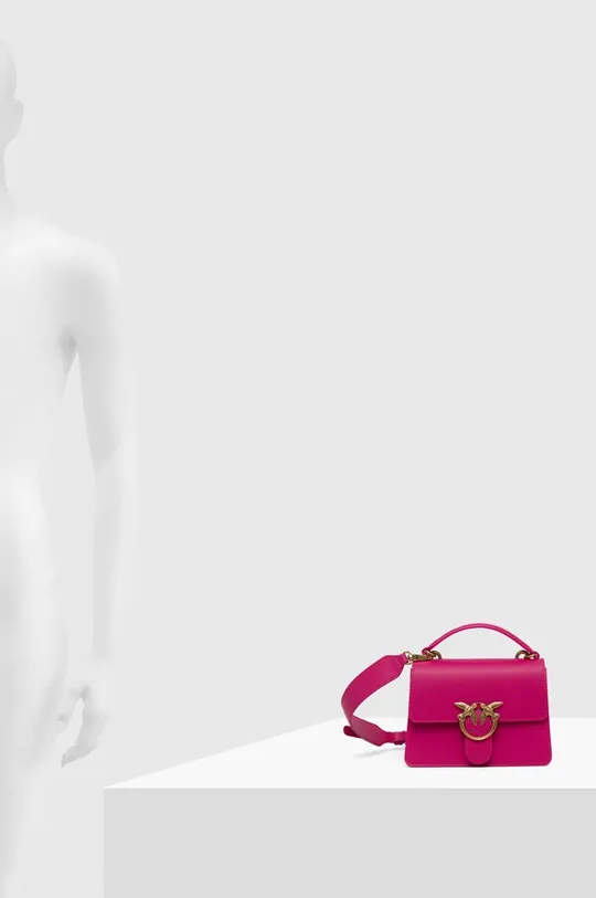 Usnjena torbica Pinko Ženski
