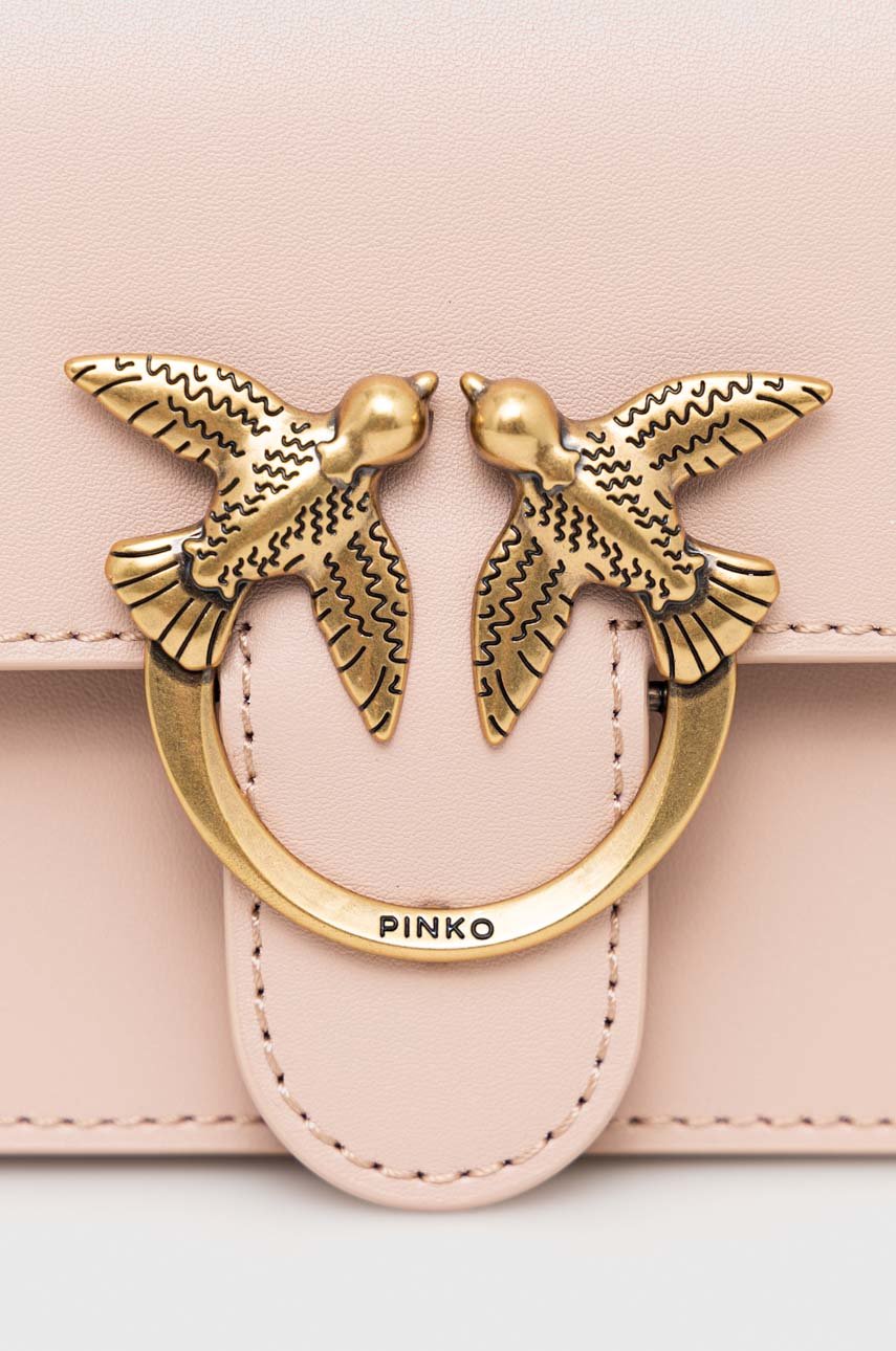 Pinko poseta de piele  Piele naturala