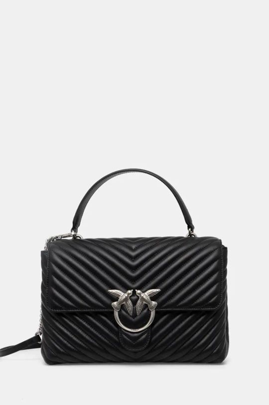 Pinko borsa a mano in pelle nero 100042.A0GK