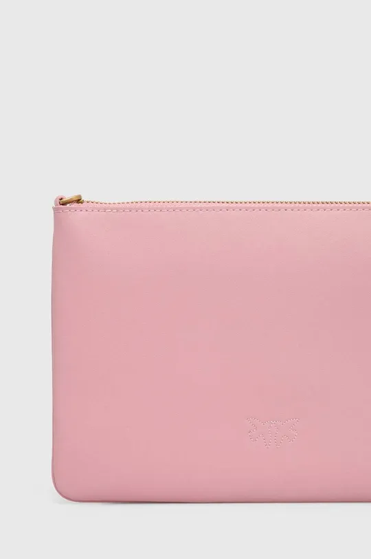 Kožená kabelka Pinko  Prírodná koža