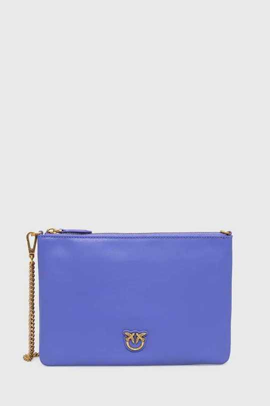 vijolična Usnjena torbica Pinko Ženski