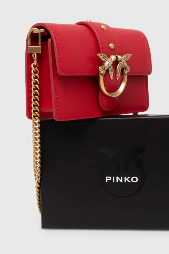 Kožená kabelka Pinko