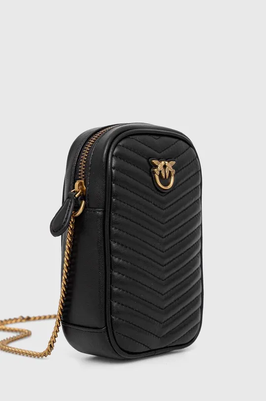 Кожаный чехол на телефон Pinko цвет чёрный | ANSWEAR.ua