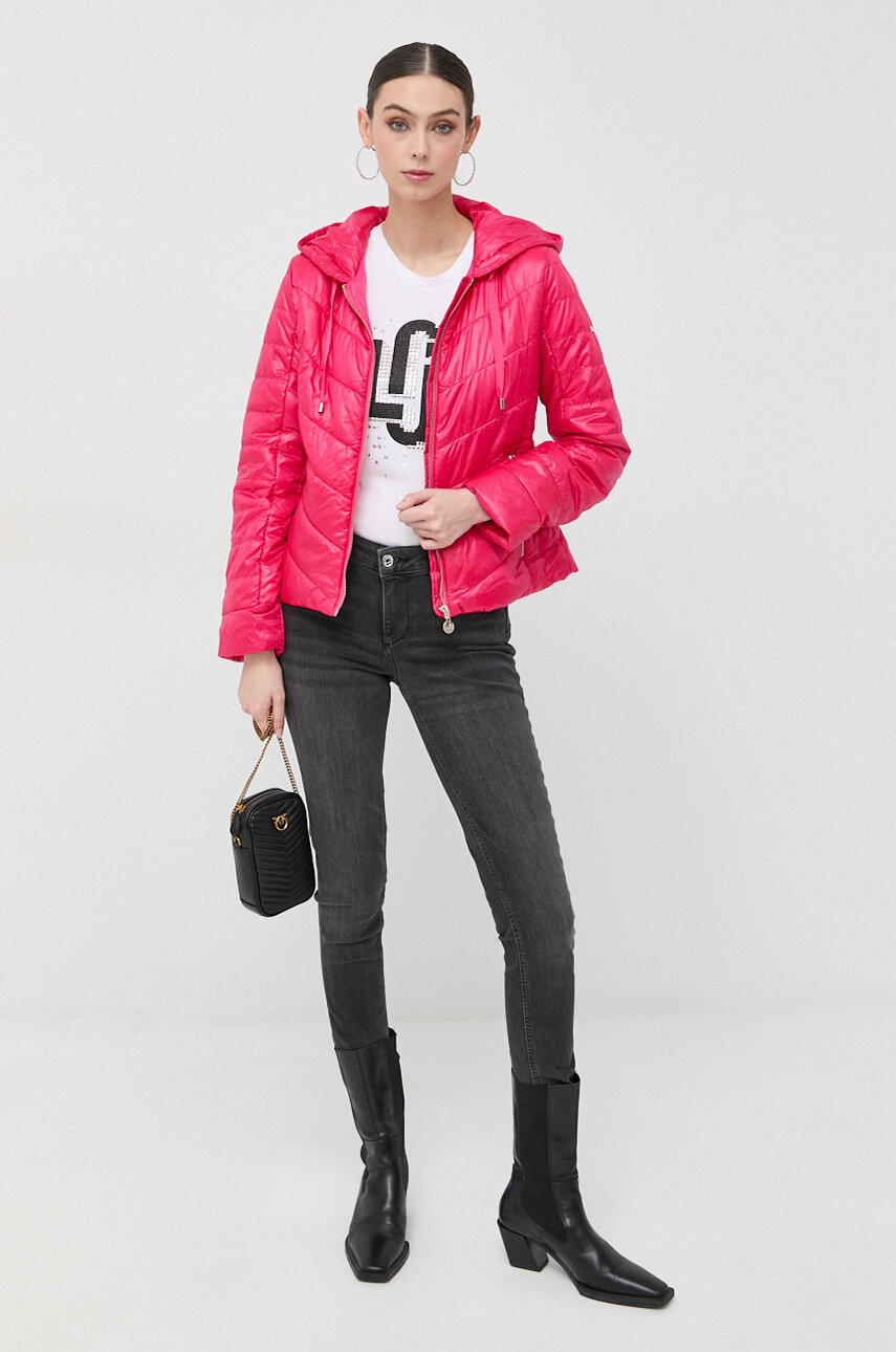 Кожаный чехол на телефон Pinko цвет чёрный | ANSWEAR.ua