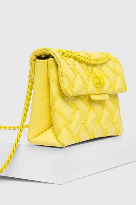 κίτρινο Δερμάτινη τσάντα Kurt Geiger London Γυναικεία
