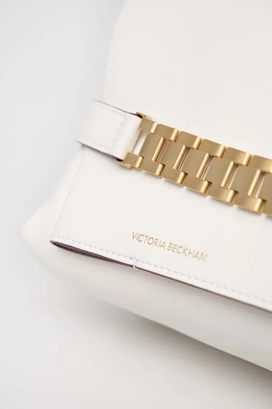 Kožená listová kabelka Victoria Beckham Chain Pouch  100 % Jahňacia koža