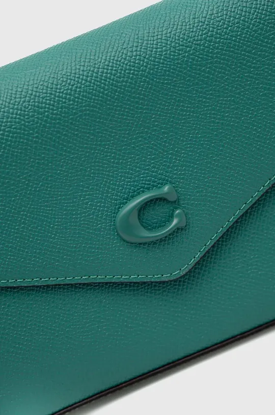 πράσινο Δερμάτινη τσάντα Coach