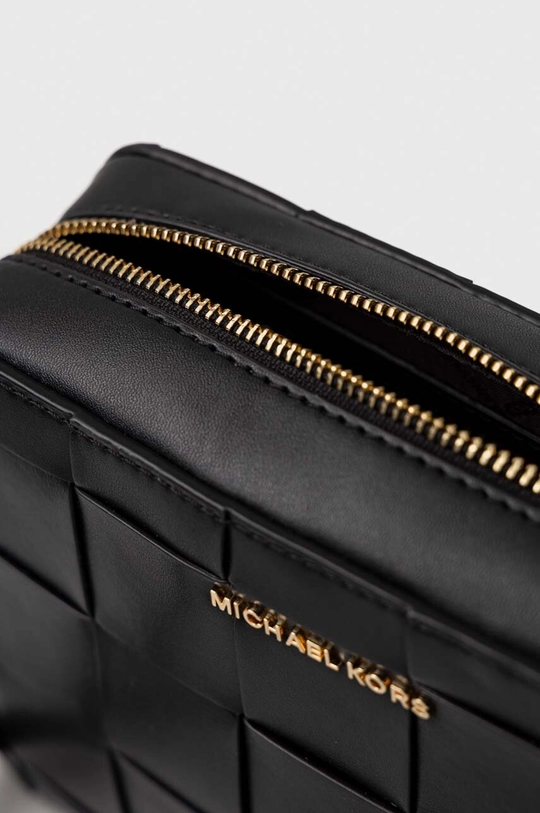 Δερμάτινη τσάντα MICHAEL Michael Kors 32S3GJ6M2L μαύρο