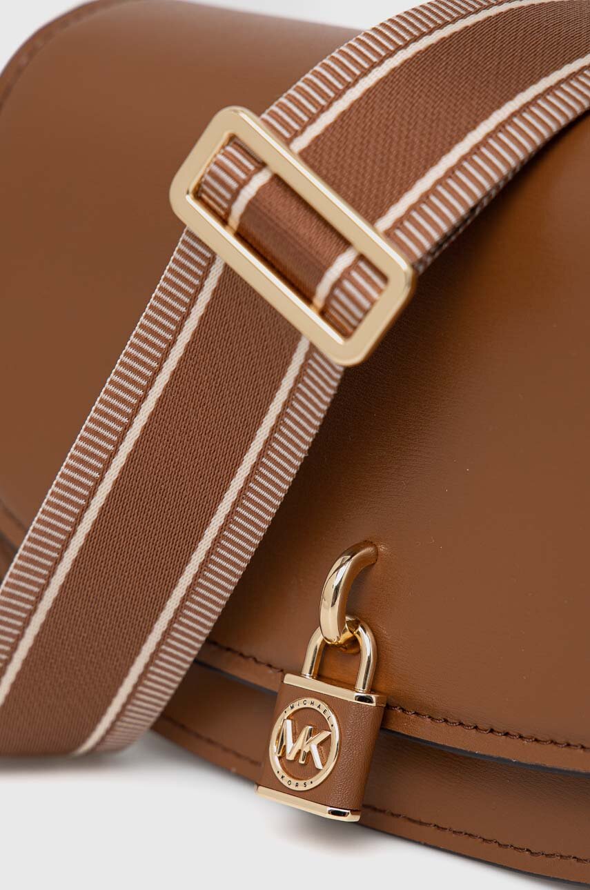 Кожаная сумочка MICHAEL Michael Kors цвет коричневый | ANSWEAR.ua