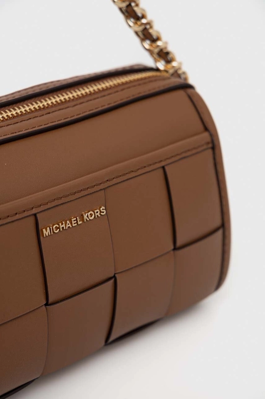 καφέ Δερμάτινη τσάντα MICHAEL Michael Kors