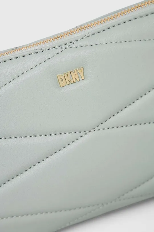 τιρκουάζ Δερμάτινη τσάντα DKNY