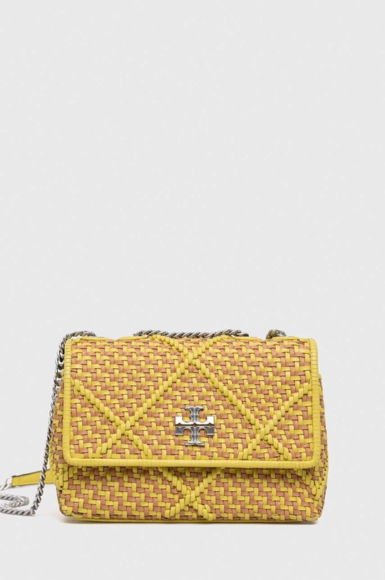 Usnjena torbica Tory Burch Ne ustreza A4 rumena 145577.712