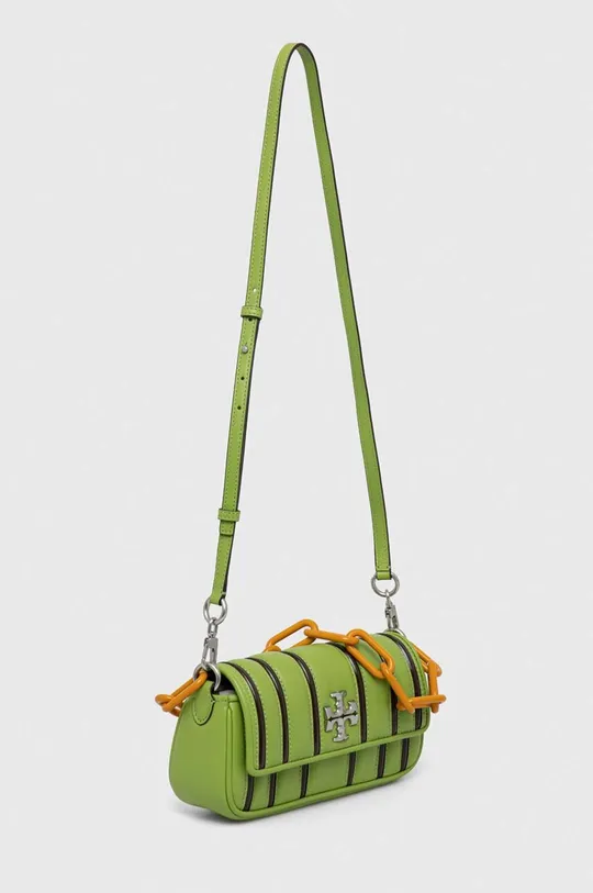 Кожаная сумочка Tory Burch зелёный