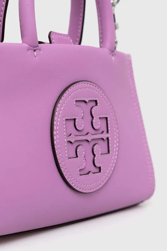 Tory Burch borsetta Ella Bio Mini Tote- Bright Amethyst Materiale sintetico