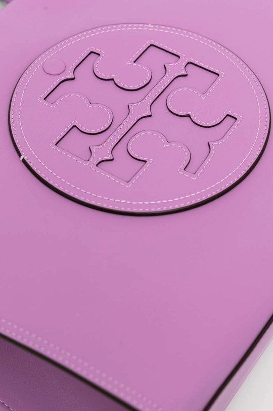 Tory Burch borsetta Ella Bio Small Tote- Bright Amethyst Pelle sintetica