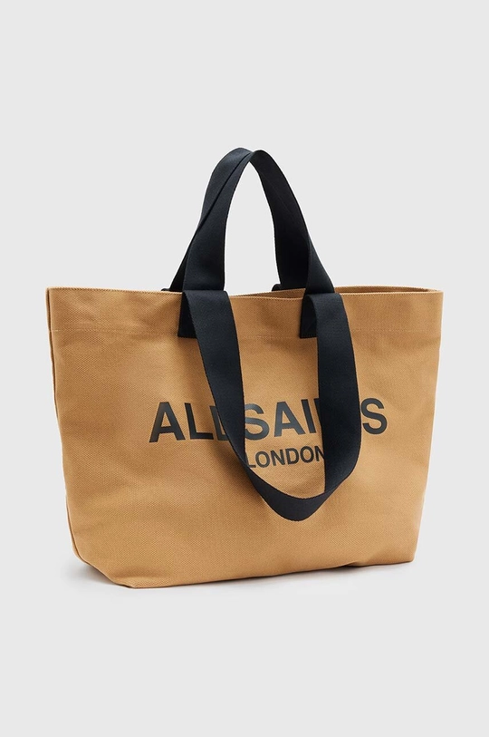 AllSaints torebka ALI CANVAS TOTE czarny