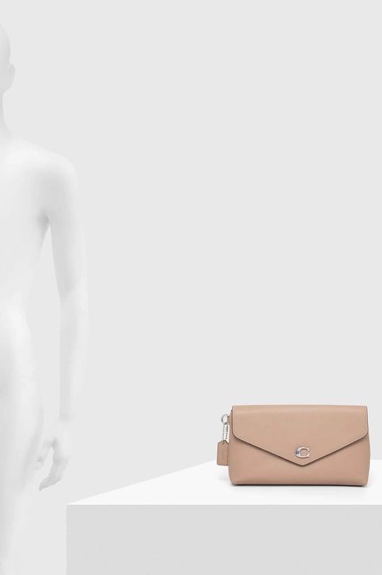 Coach kopertówka skórzana Wyn Clutch