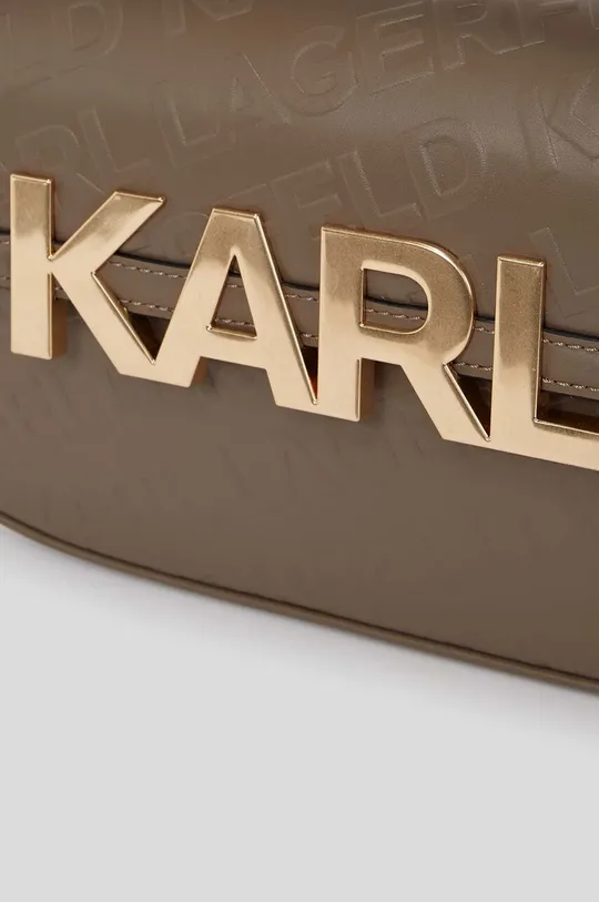 Kožna torba Karl Lagerfeld  Temeljni materijal: 100% Goveđa koža Postava: 97% Poliester, 3% Pamuk