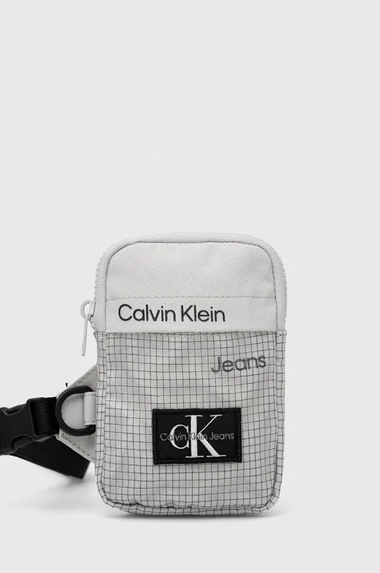 szary Calvin Klein Jeans saszetka Dziewczęcy