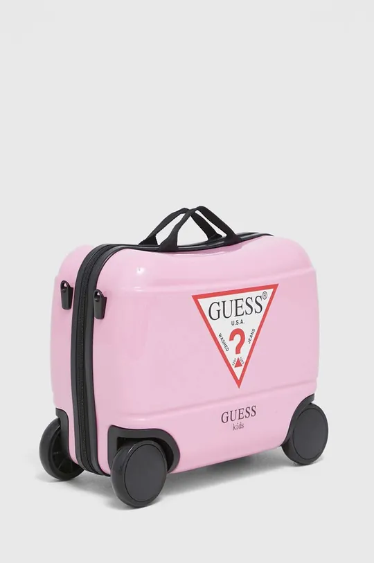 Otroški kovček Guess roza