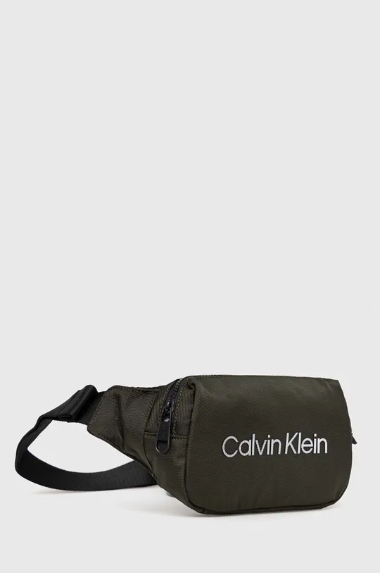τσάντα φάκελος Calvin Klein ανοιχτή ελιά