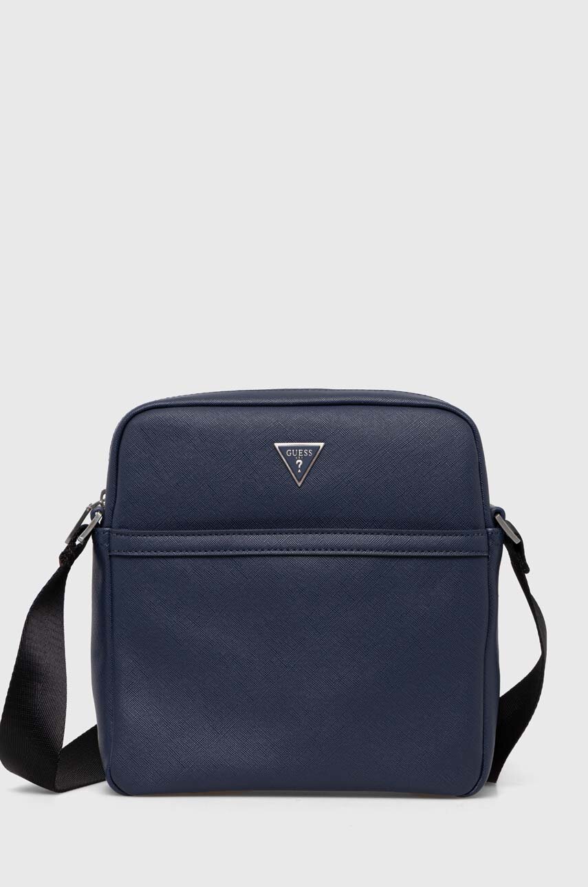 Сумка Guess колір синій | ANSWEAR.ua