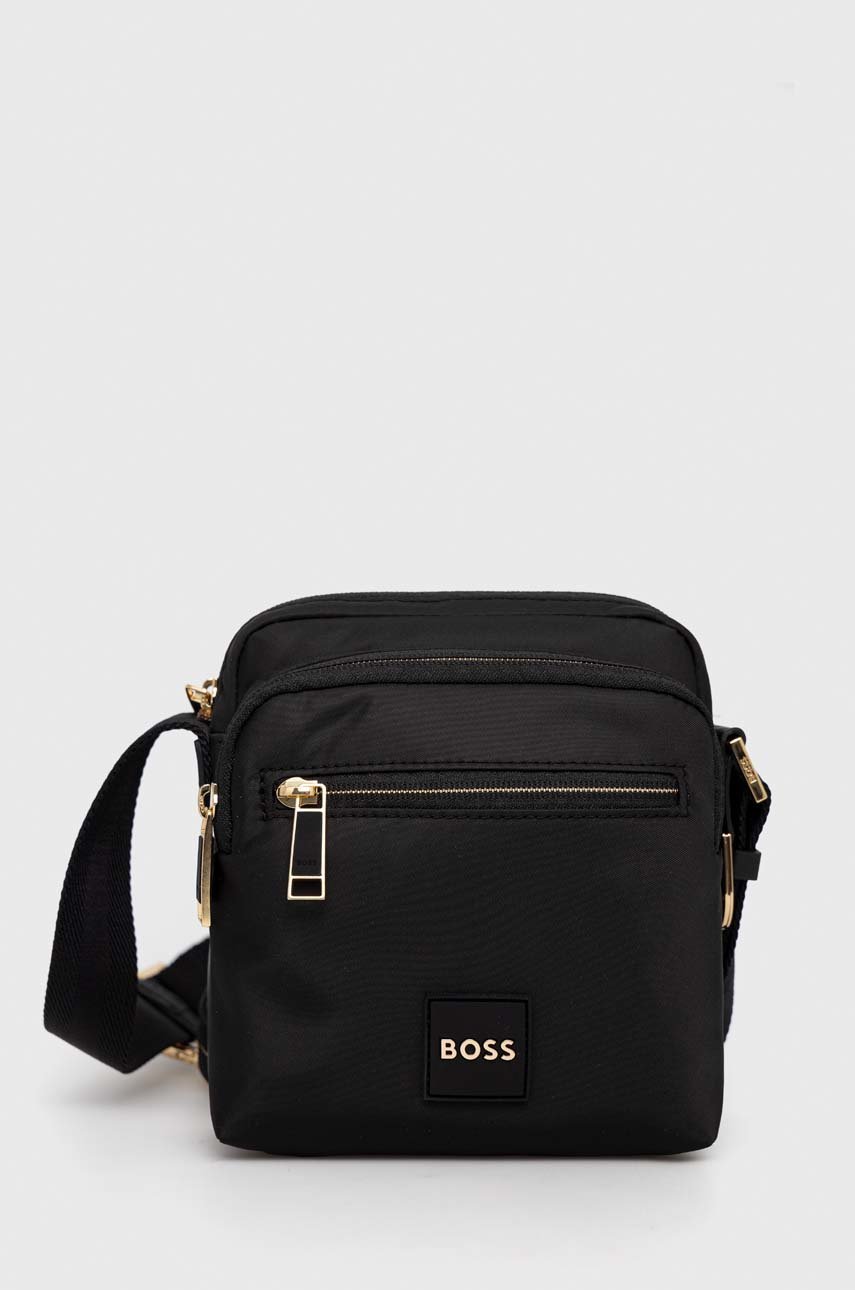 Сумка BOSS колір чорний | ANSWEAR.ua