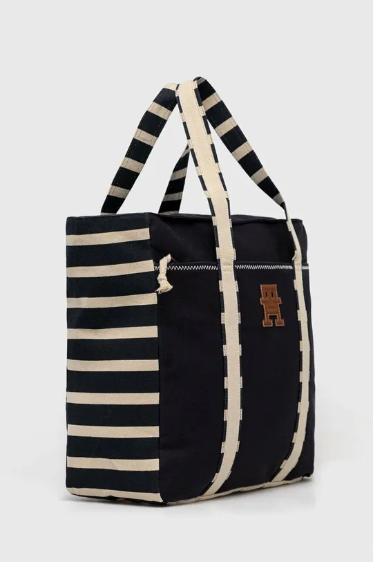 Pamučna torba Tommy Hilfiger mornarsko plava