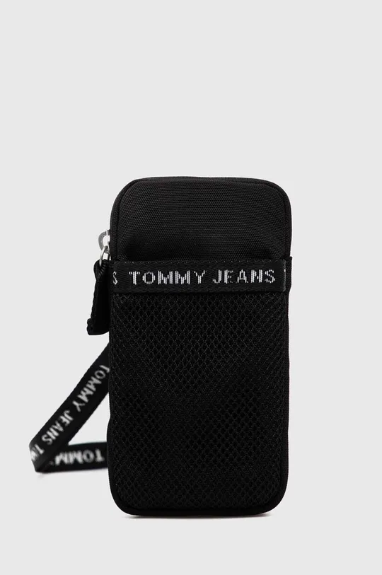 czarny Tommy Jeans pokrowiec na telefon Męski